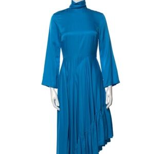 Solace London Mock Neck Long Dress
